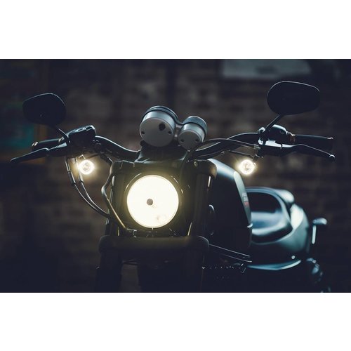 Kellermann Bullet 1000 PL Blinker  / Markerlight Weiss  Chrom