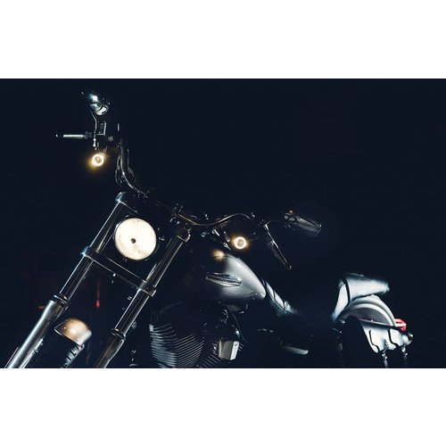 Kellermann Bullet 1000 PL Blinker  / Markerlight Weiss  Chrom