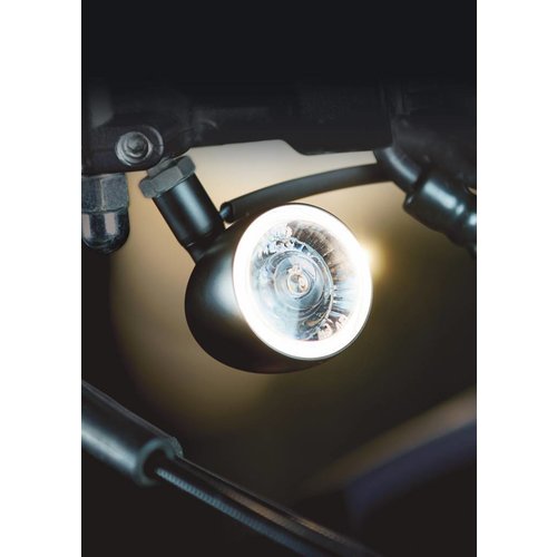 Kellermann Bullet 1000 PL Indicator /Markerlight White Matte Chrome