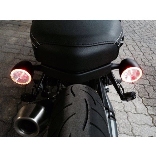 Kellermann 1000DF Bullet Taillight & Turn Signal Light Chrome