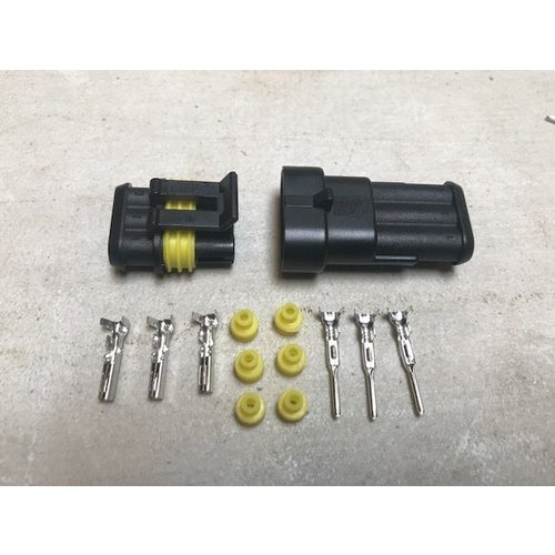 MCU Supersealed Connector AMP-Style kit (different sizes available)