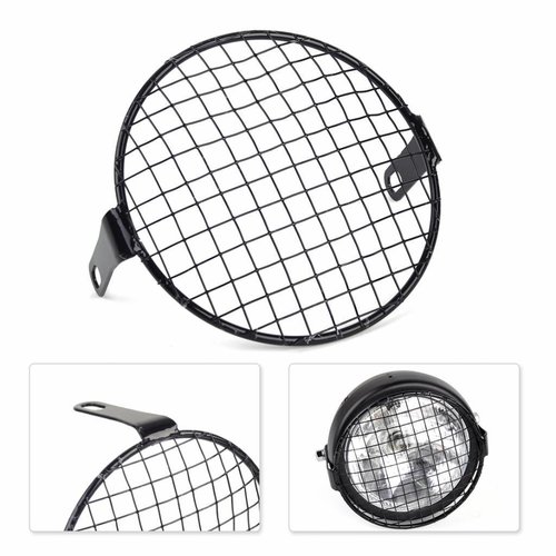 MCU 160MM Grille noire pour phare avant