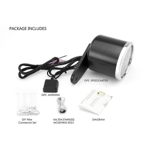 Smiths Replica GPS KPH Tacho 85mm