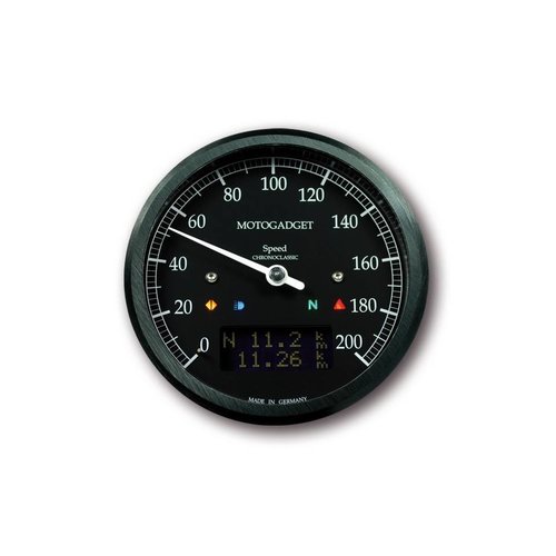 Motogadget Chronoclassic Speedo Black