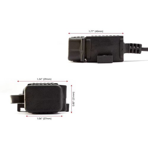 Universal 12V  Power supply (harness, USB)