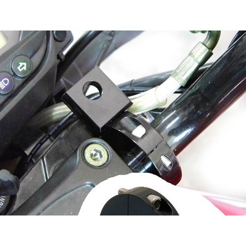 Universal black CNC light bracket (select your size)