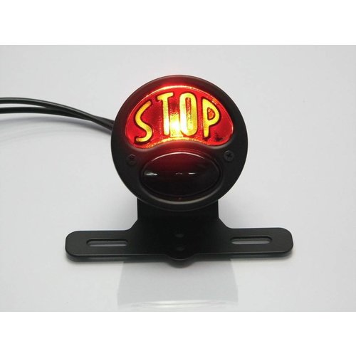 Feu arrière vintage "Stop"