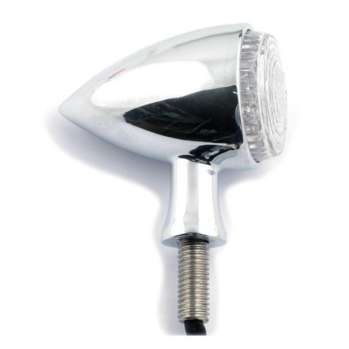 Bullet Taillight & Turn Signal Lights Chrome