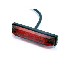 Achterlicht LED Stripe Rood 4"