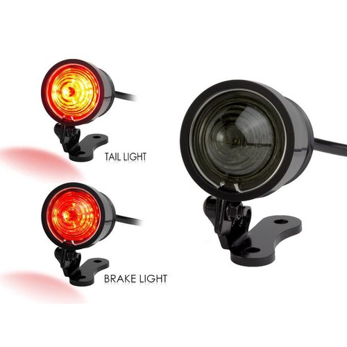 CNC gefr√§ster Weinlese-Rücklicht-Rauch