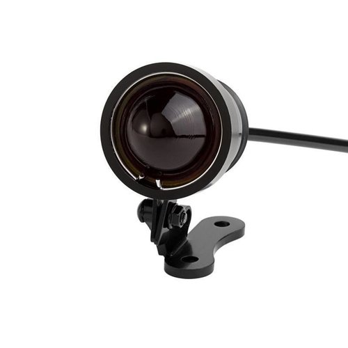 CNC gefr√§stes Vintage Rücklicht rot