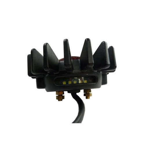 Motone Big Fin Rem/Achterlicht Zwart Uitgevoerd