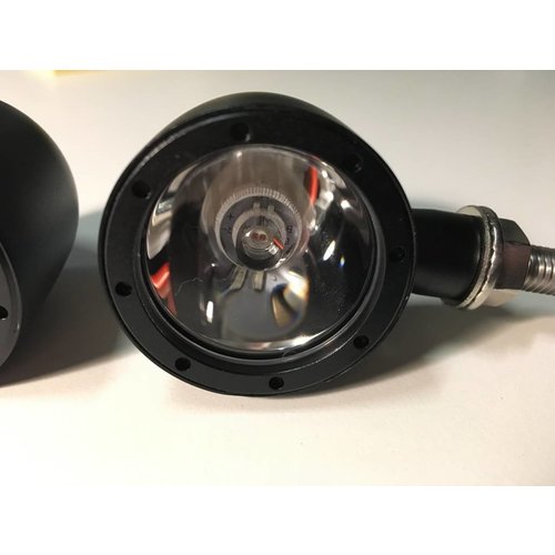 Set Bullet Achterlicht & Knipperlicht Combinatie Black