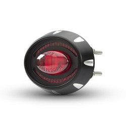 Pour ATV café racer Choppers Universal 12V Moto conduit de lumière intégré  de feu arrière d'arrêt de frein arrière de la lampe de signal - Chine Feu arrière  LED, café racer