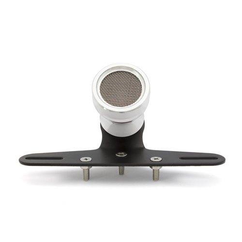 Feu arrière Chopper avec grille et support de plaque poli