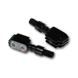 LED taillight/indicator MX-1, black metal housing