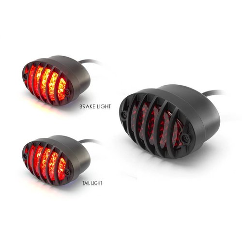 Classic Metal Oval Led Rear Light