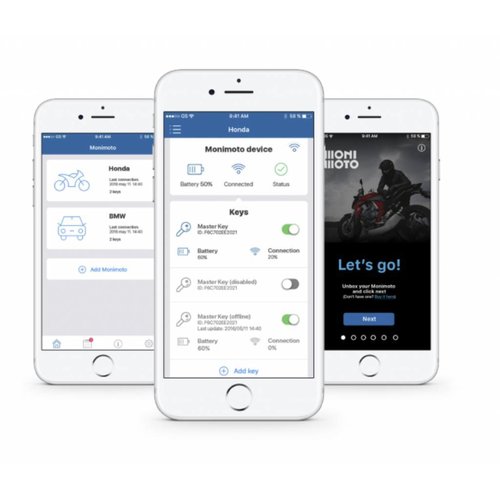MoniMoto Système d'alarme GPS