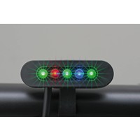 Micro "Alpha" avec 5 témoins lumineux à LED