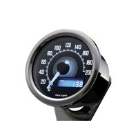 60MM Velona Speedo 200KM/H Chrome