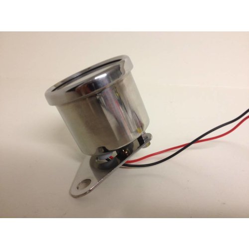 MCU 1:4 Tachometer 12K Black/Chrome