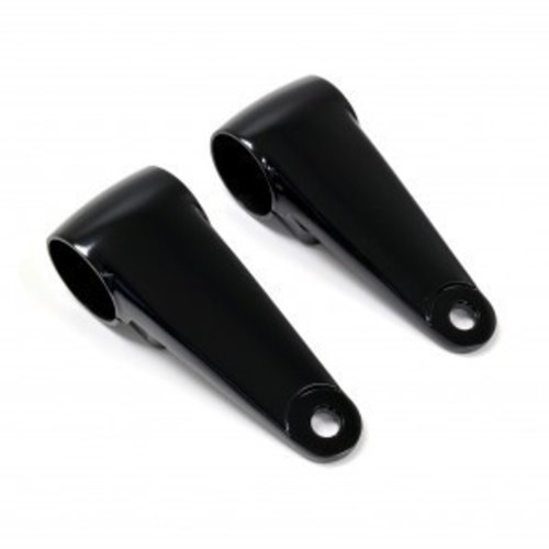 Emgo Black Aluminium Headlight Brackets 41/35/39mm