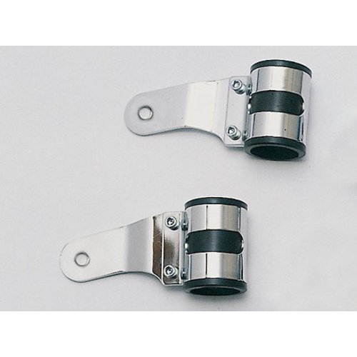 Shin Yo Supports chromés pour phare avant de 38 à 42 mm