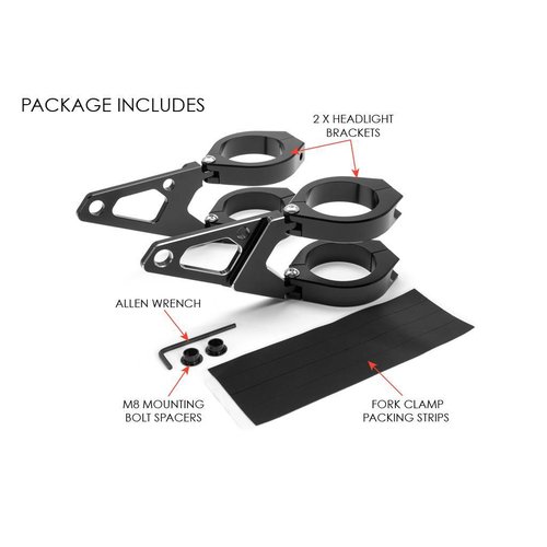 Luxe Koplamp Steunen / Lamporen "Blade"