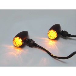 Bullet Blinker Satz Smoke / Schwarz