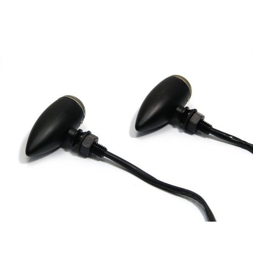 Bullet feux clignotants fumée noire