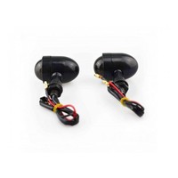Set Bullet Mini Black & Smoke Turn Signals