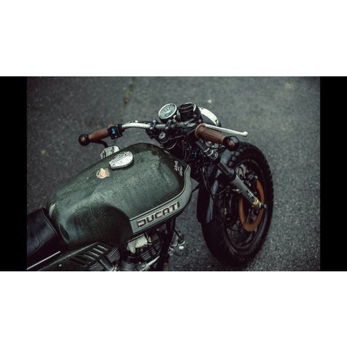 Pair of Black & Smoke Ox Eye Indicators