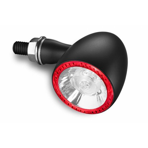 Kellermann 1000 DF Bullet LED-Blinker Rücklicht-Einheit Schwarz