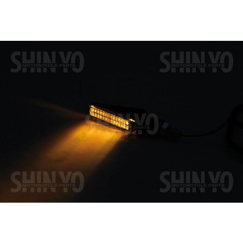 Shin Yo LED indicator FINELINE, Rauchglas