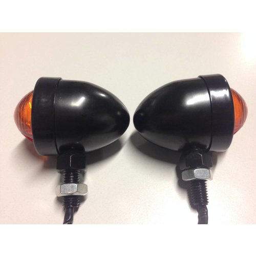 MCU Black & Amber Bullet Blinker