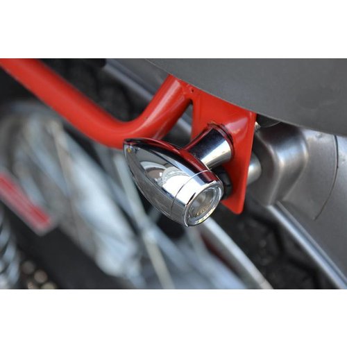 Premium Gefreesde LED Knipperlichten (Set) Chrome