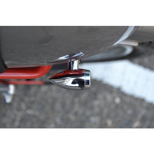 Clignotants hauts de gamme en aluminium chromé