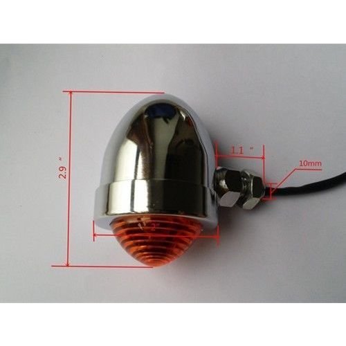 MCU Old School Black & Transparent Bullet Blinker schwarz