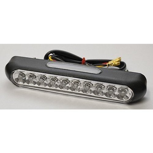 Shin Yo LED-Rücklicht LINE - Schwarz - Transparentes Glas