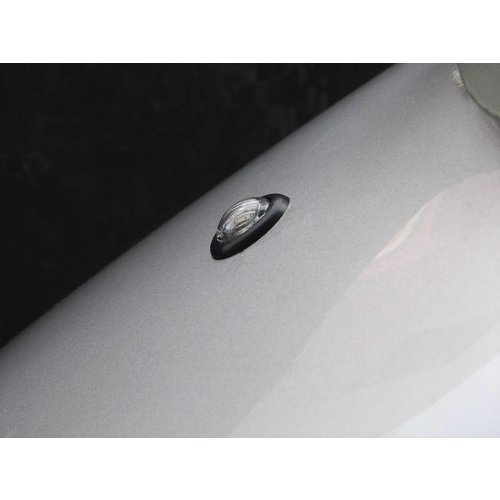 Amber 12V round mini indicator LED