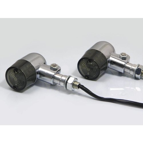 Chrome Classic Barrel Led Blinker