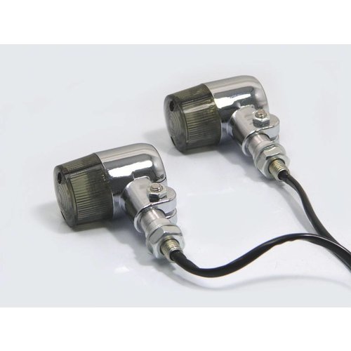 Chrome Classic Barrel Led Turn signals