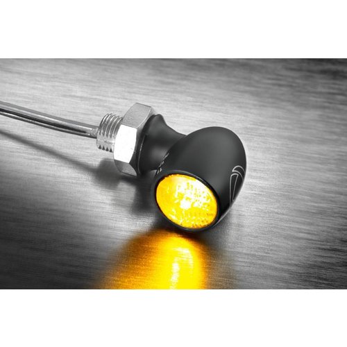 Kellermann Bullet Atto Dark LED-indicator Smoke
