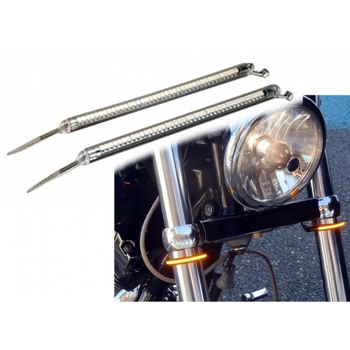 MCU Lot de bandes clignotantes LED pliables pour fourche