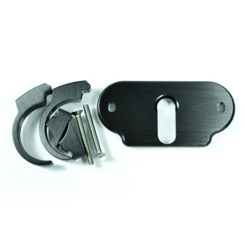 Motogadget MSM Combi Lenker Clip-Kit Klammer Schwarz Eloxiert