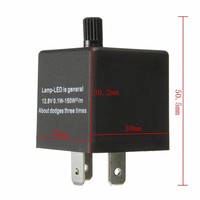 Flashing light relay adjustable