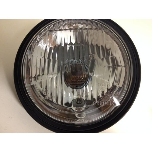 5,75" Thick Zwart Chopper Koplamp