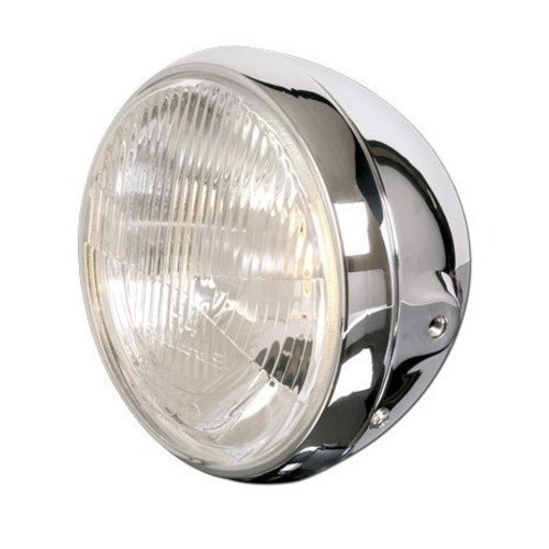 7 '' Chopper Headlight Chrome Universal