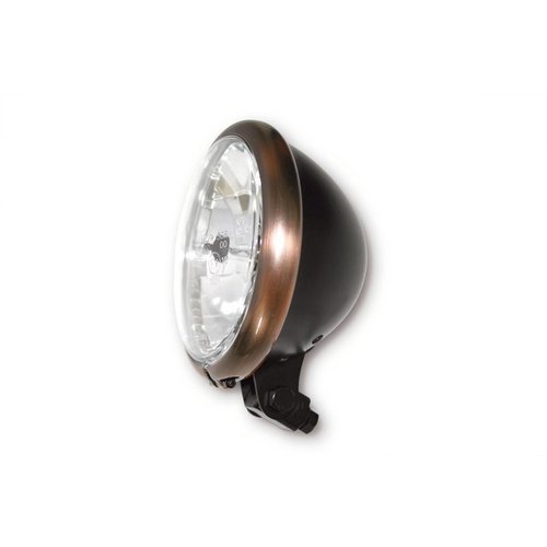 Shin Yo 5.75 '' Headlight Copper & Black, E-Mark