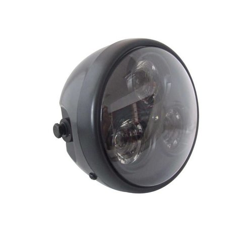 6 "Cyclops Headlight Light Matt Black